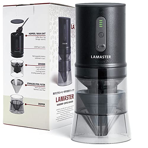 電動式コーヒーミル LAMASTER - HANDDRIP COFFEE GRINDER Amazon.co.jp: LAMASTER LAMSTER Hand Drip Coffee Grinder